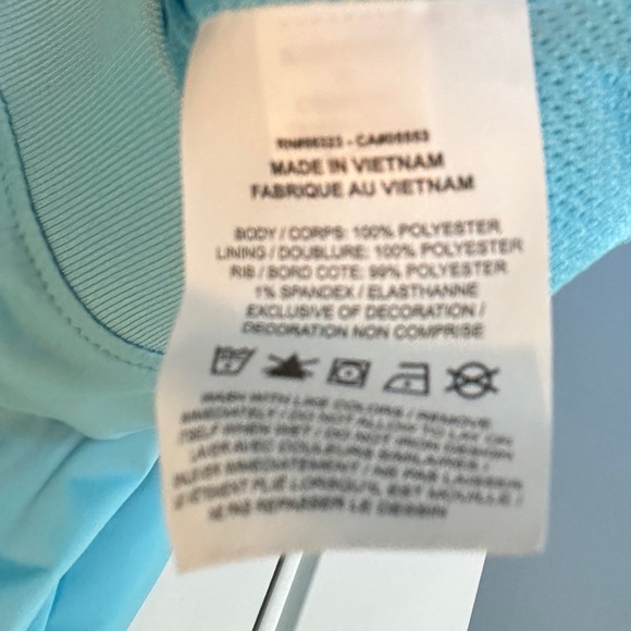 Nike Shield Victory Golf Windbreaker Jacket – Medium, Blue Gaze/Yellow - Picture 8 of 8